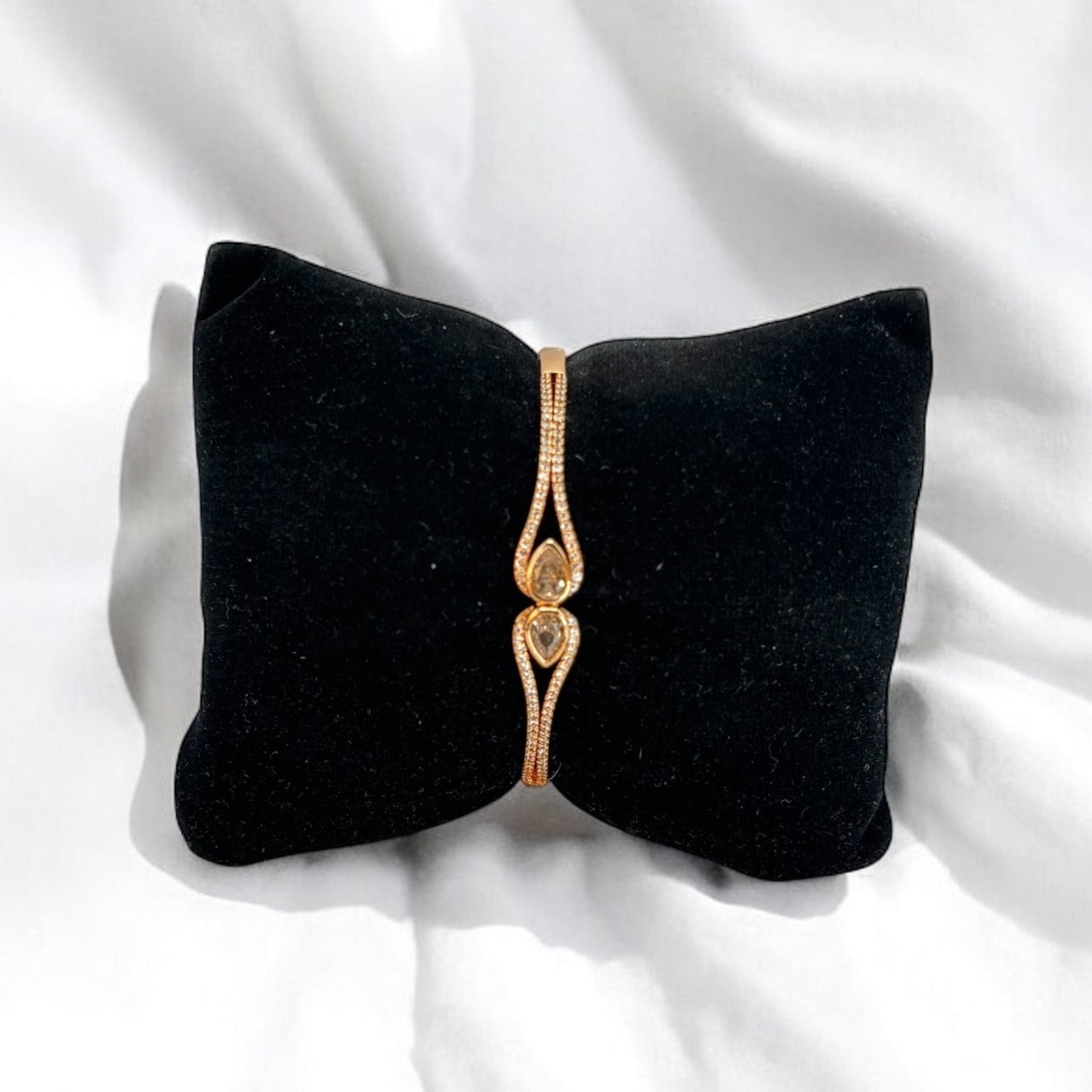 Rose gold American Diamond bracelet