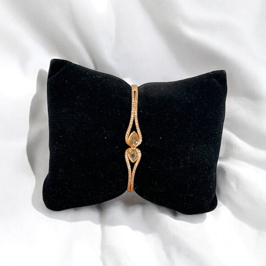 Rose gold American Diamond bracelet