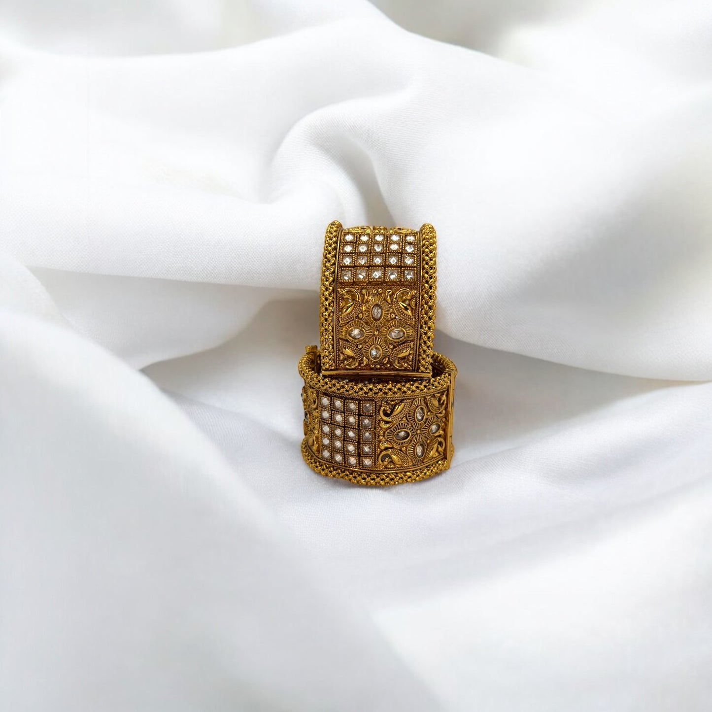 Antique gold kadas