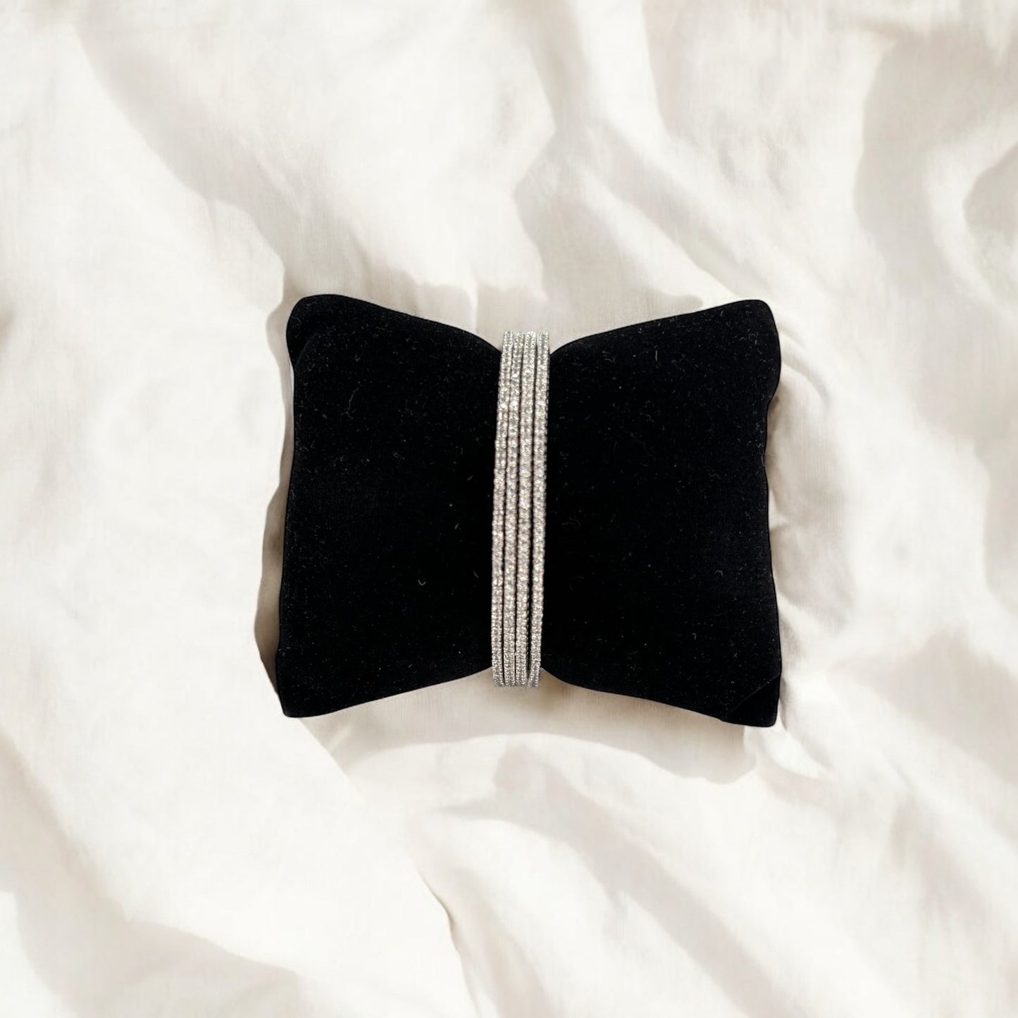 Silver AD bangles