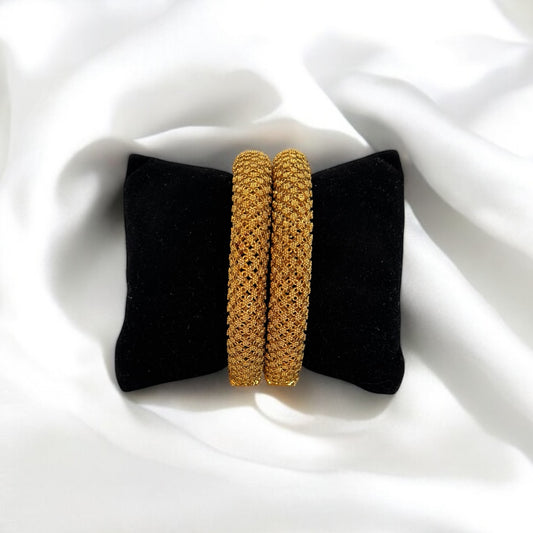 Gold plated openable kadas