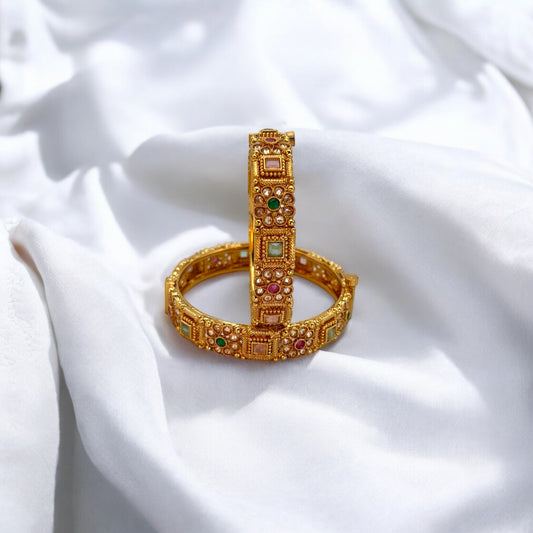 Gold plated openable kadas