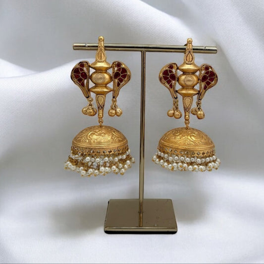 Beautiful medium length earrings
