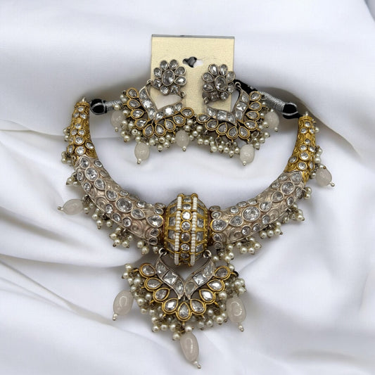 Premium hasli style necklace set