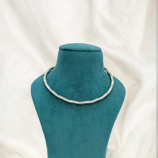 American Diamond hasli/necklace.