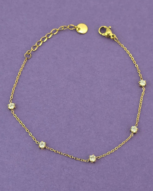 Anti tarnish western bracelet