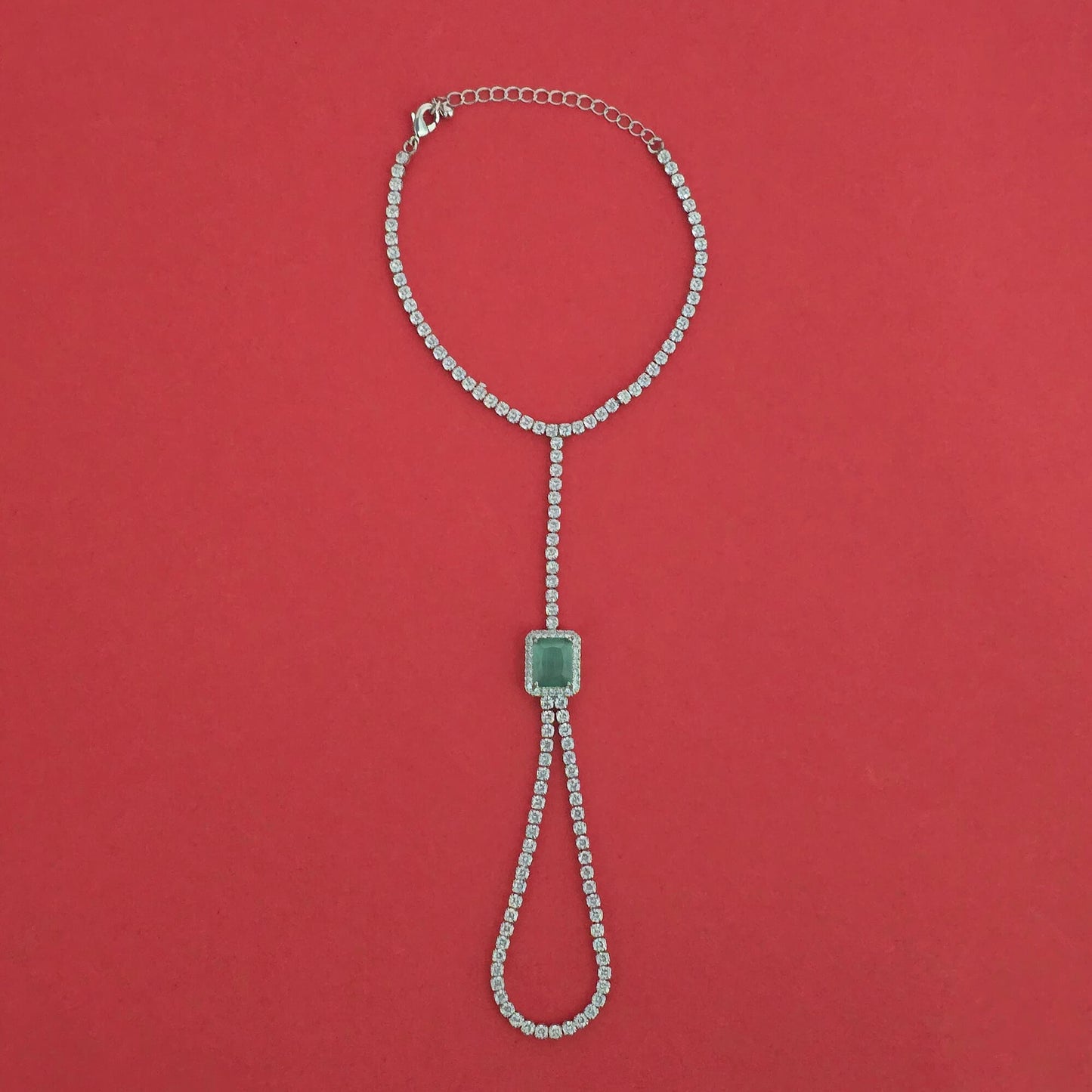 American Diamond silver hath ful