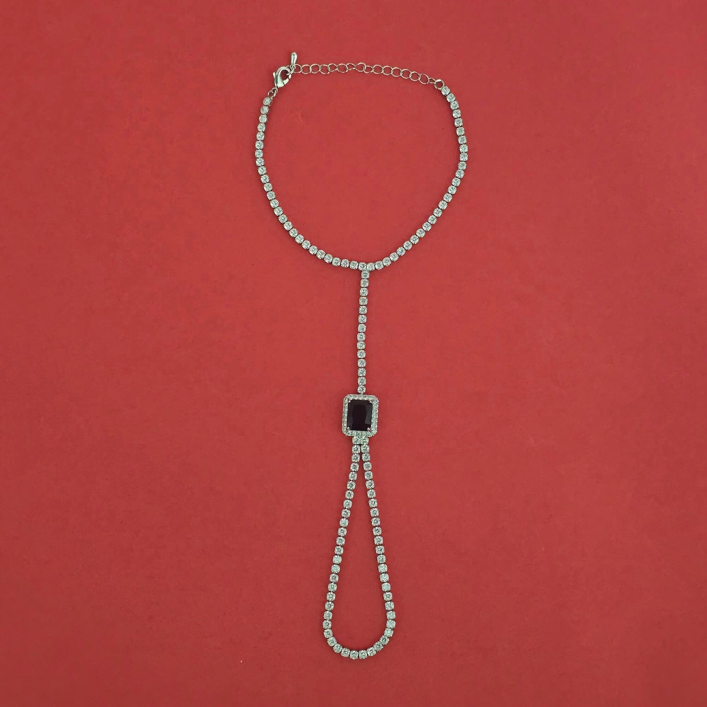 American Diamond silver hath ful