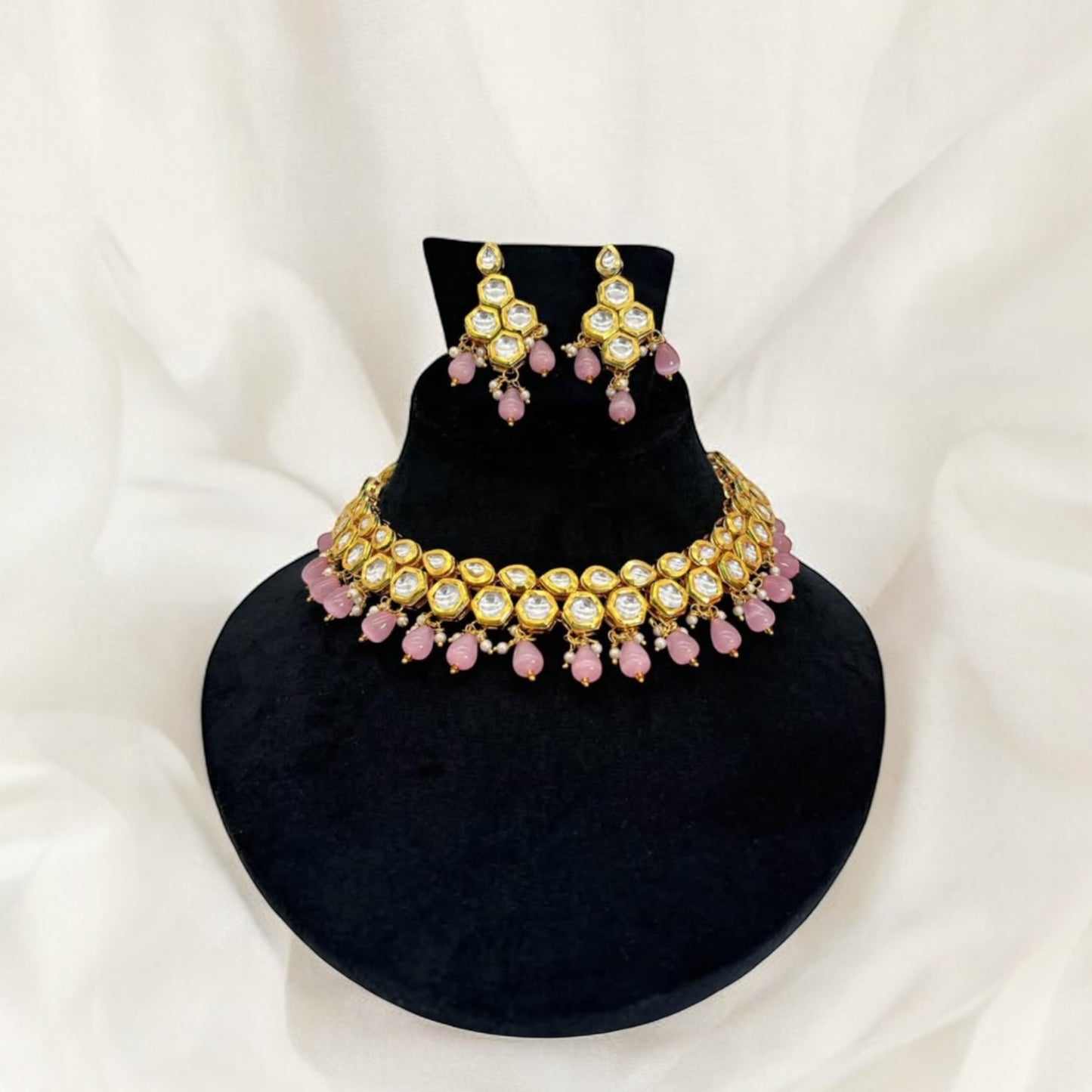 Kundan necklace set
