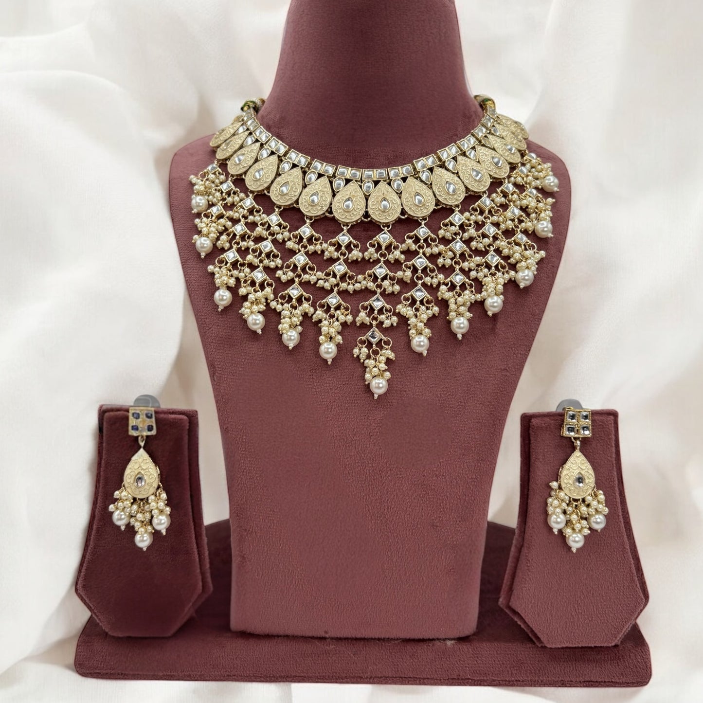 Indo western necklace set