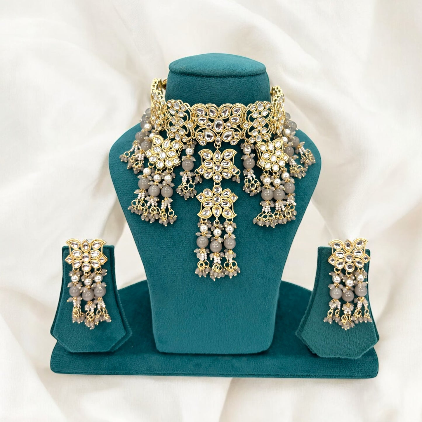 Gold plated choker