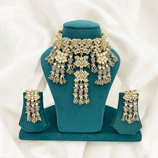 Gold plated choker