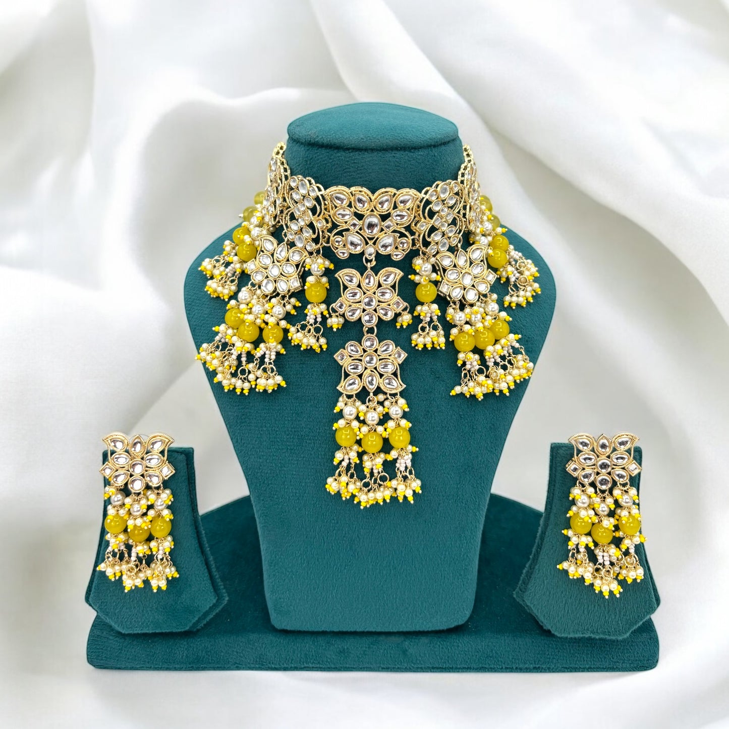 Gold plated choker