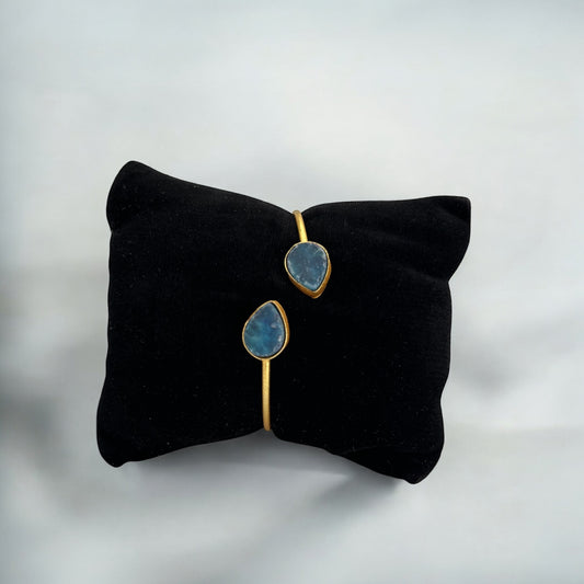 Gold plated fusion bracelet