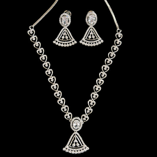 American Diamond necklace set